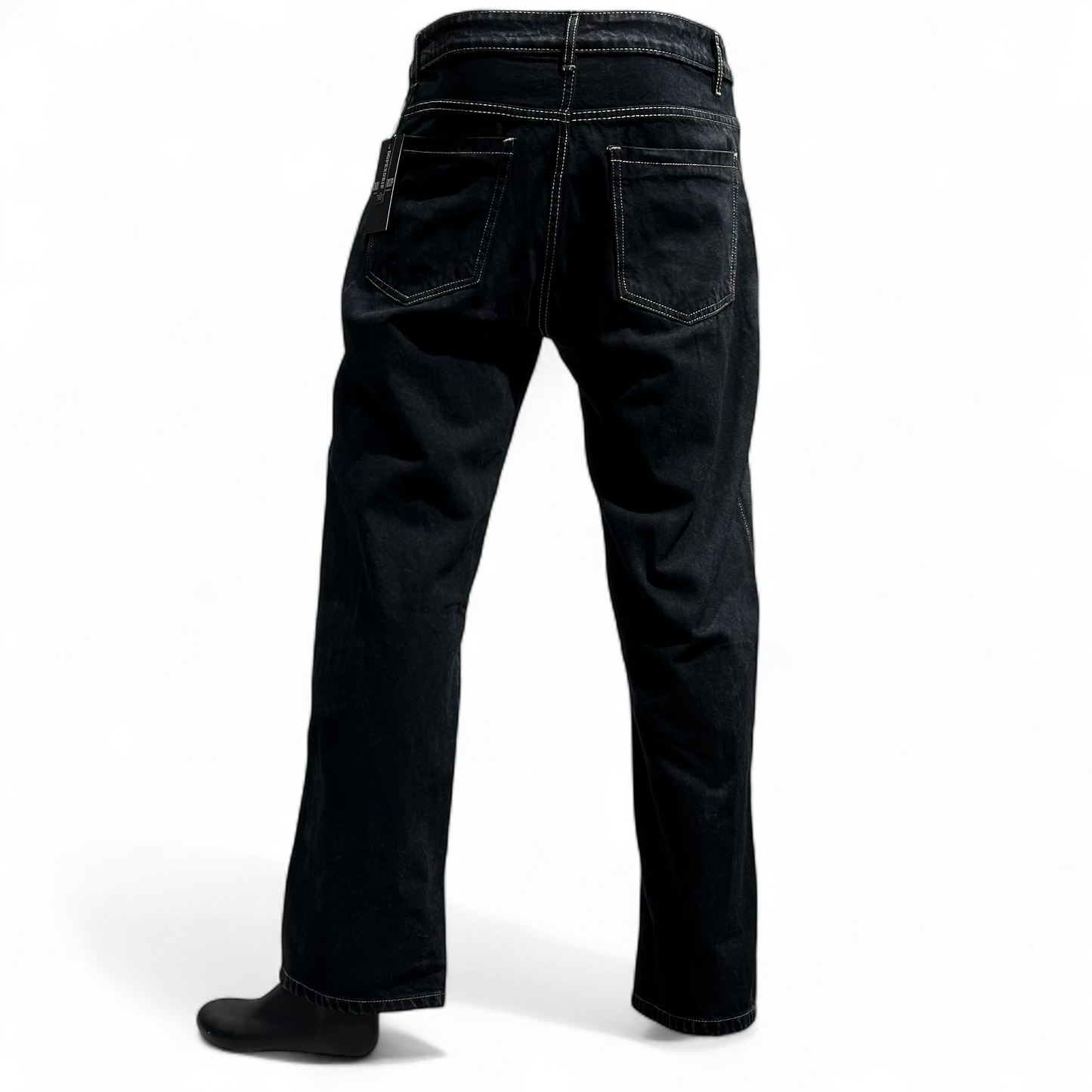 URBAN GRID DENIM (BLACK) DOPEXDRIP
