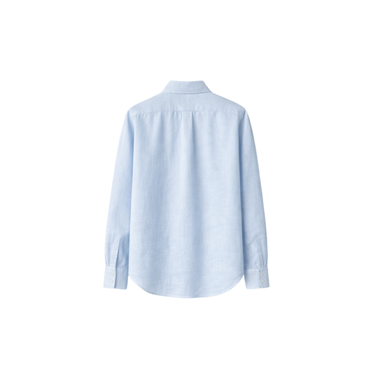 SKY BLUE LINEN SHIRT