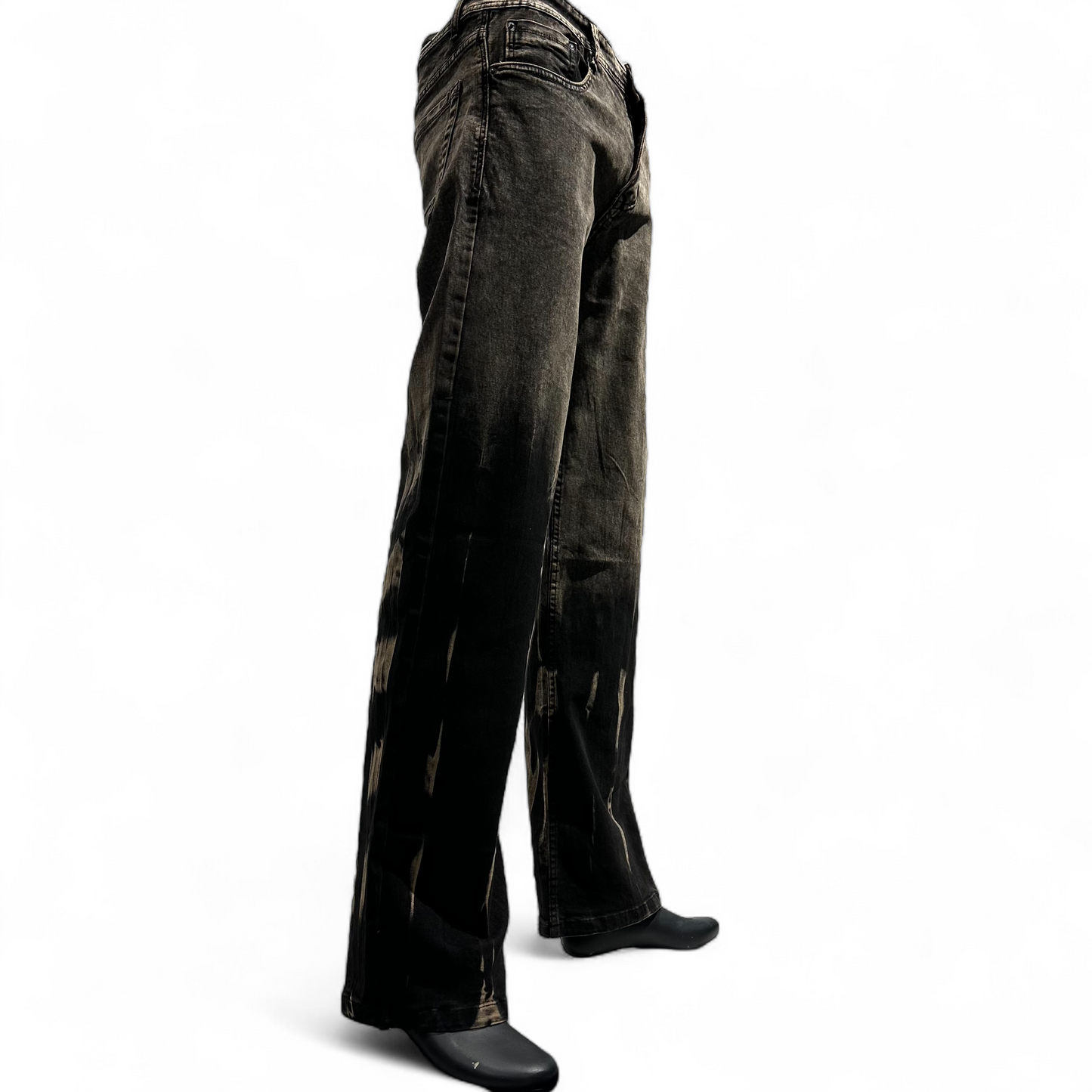 BRONZE RUSH RAIN WASH STRAIGHT FIT JEANS DOPEXDRIP