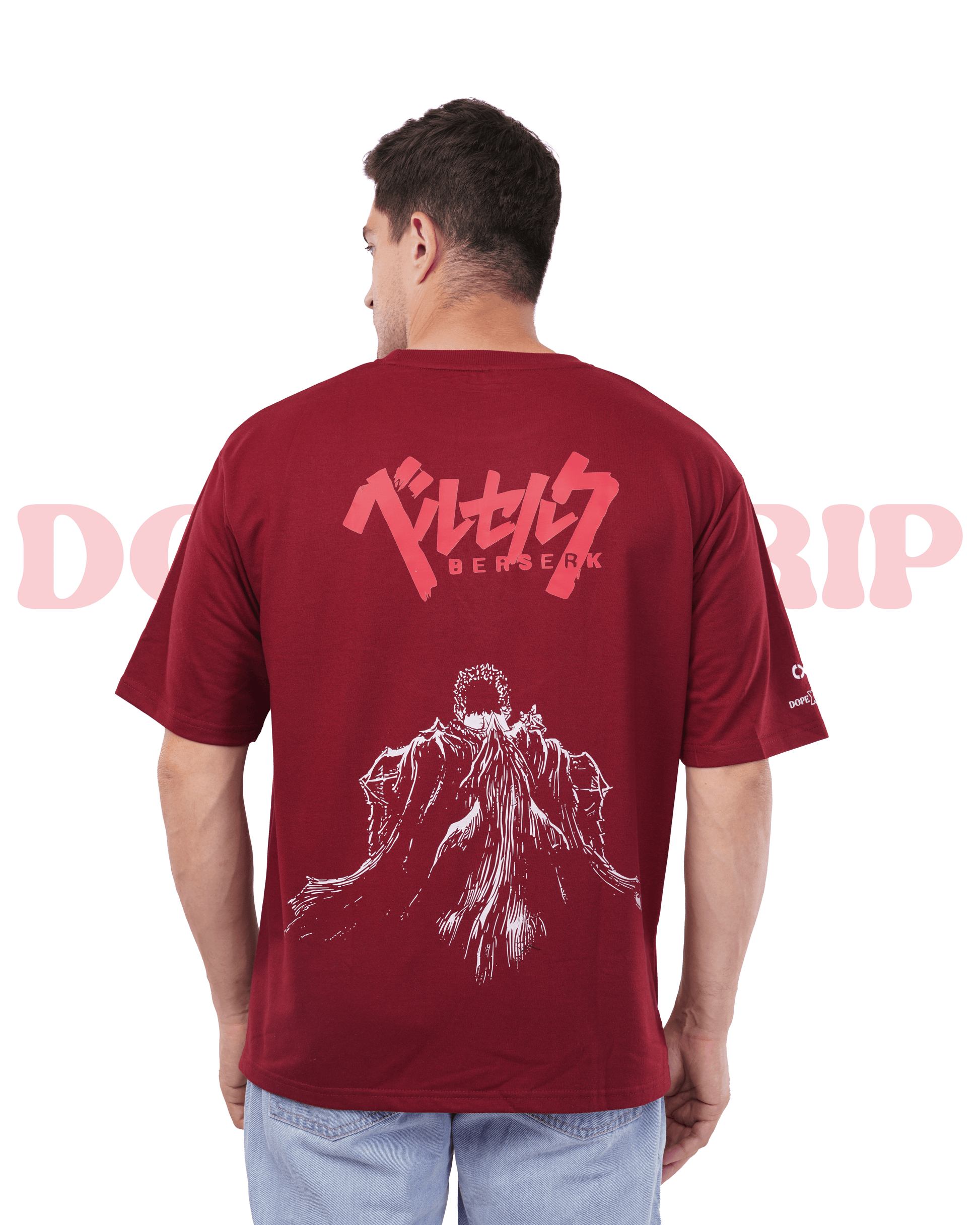 GUT'S RAGE - ANIME OVERSIZED T-SHIRT DOPEXDRIP