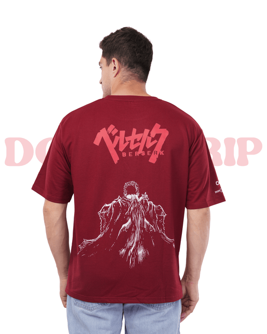 GUT'S RAGE - ANIME OVERSIZED T-SHIRT DOPEXDRIP