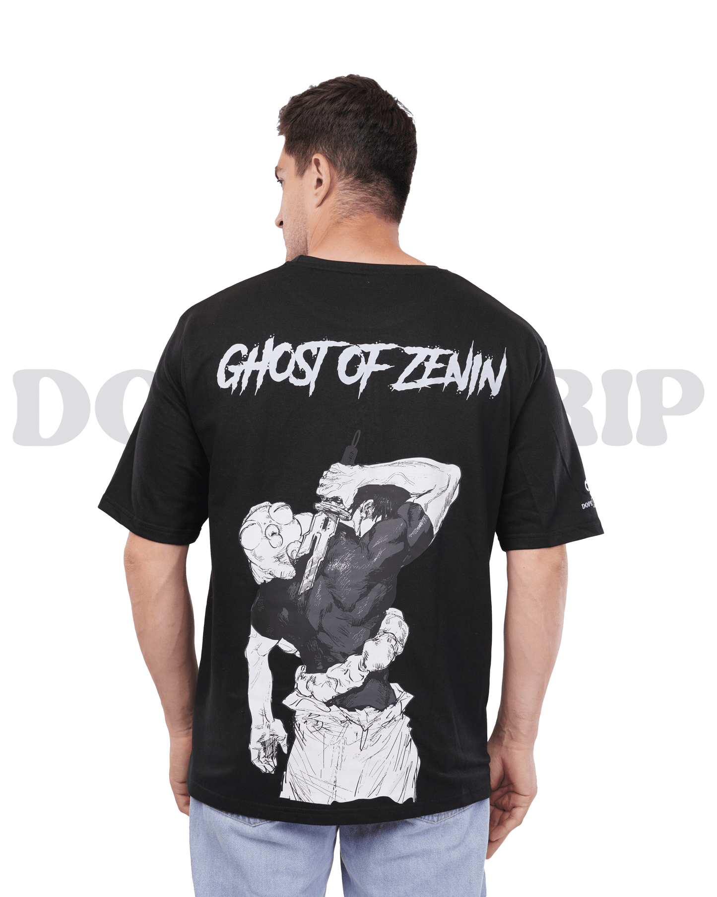 GHOST OF ZENIN - ANIME OVERSIZED T-SHIRT DOPEXDRIP