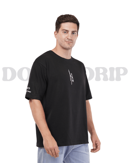 ANIME OVERSIZED T-SHIRT Combo ( CHIBI GOJO & THREAT LEVEL GOD ) DOPEXDRIP