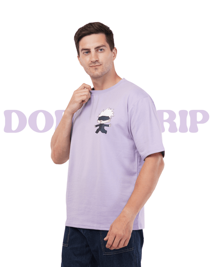 ANIME OVERSIZED T-SHIRT Combo ( CHIBI GOJO & GHOST OF ZENIN ) DOPEXDRIP