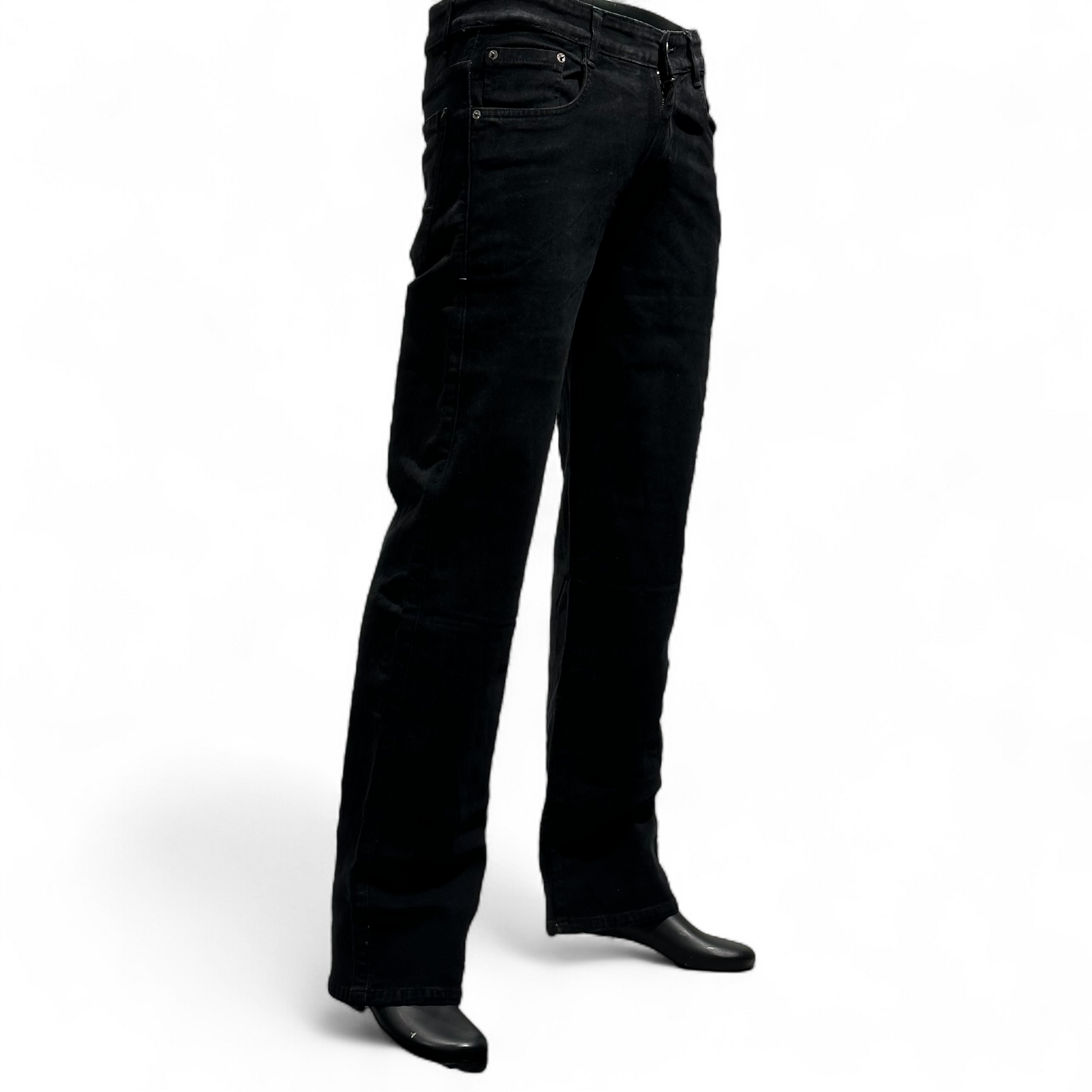 PITCH BLACK BASIC JEANS DOPEXDRIP
