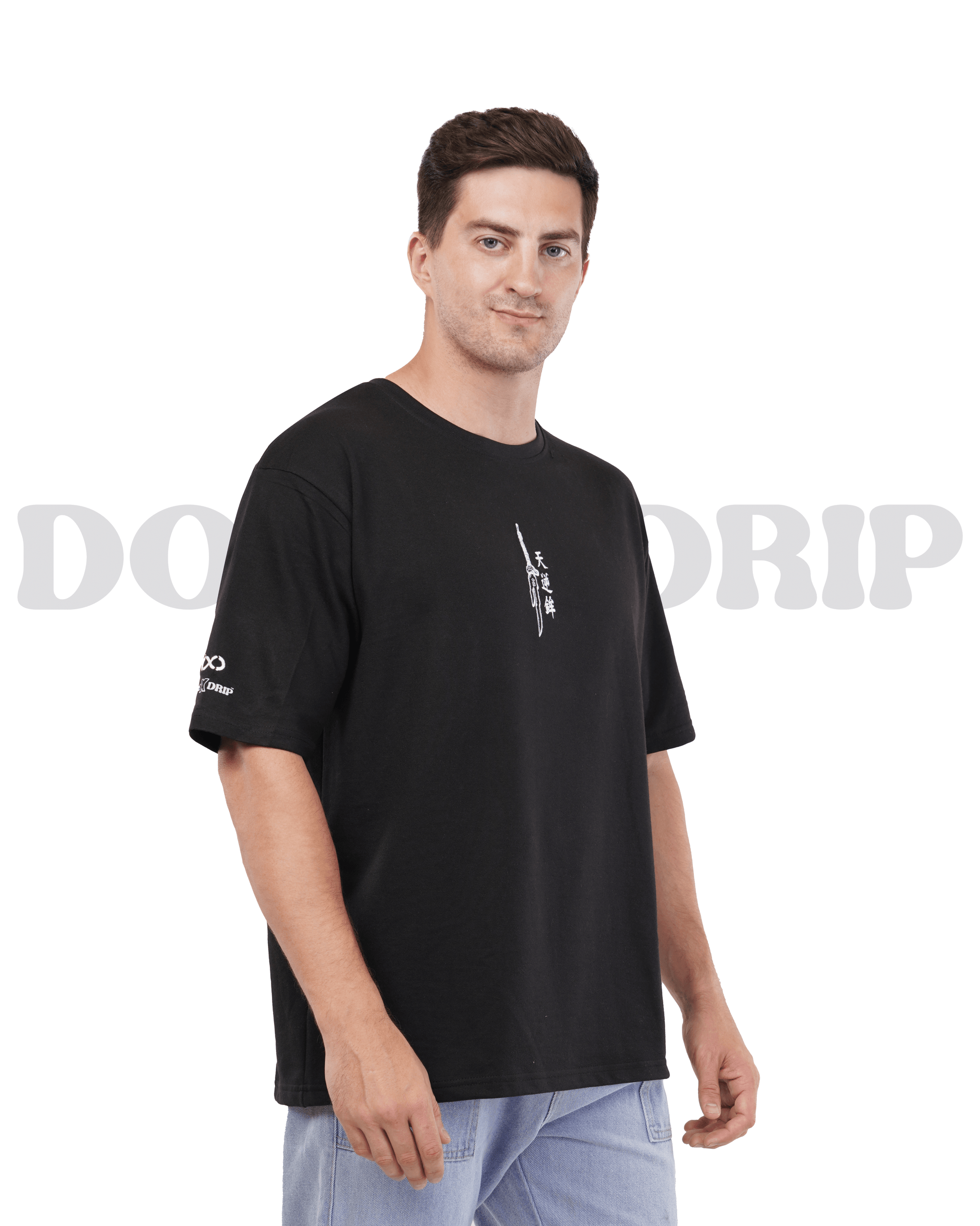 GHOST OF ZENIN - ANIME OVERSIZED T-SHIRT DOPEXDRIP