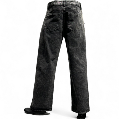 FADELINE ZIP DENIM DOPEXDRIP