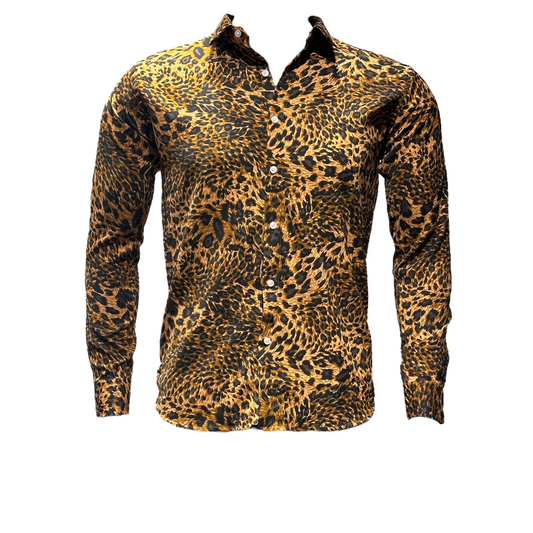 LEOPARD PRINT SHIRT DOPEXDRIP