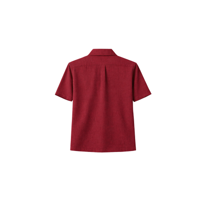 LINEN HALF SLEEVE SHIRT