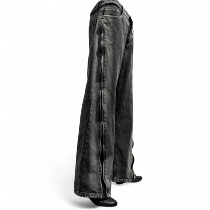 FADELINE ZIP DENIM DOPEXDRIP