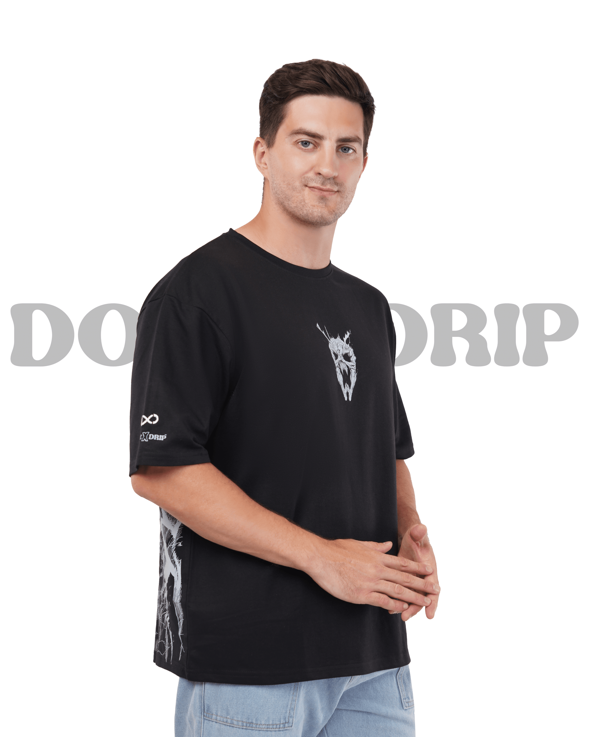 ANIME OVERSIZED T-SHIRT Combo ( BERSERK & GUT'S RAGE ) DOPEXDRIP